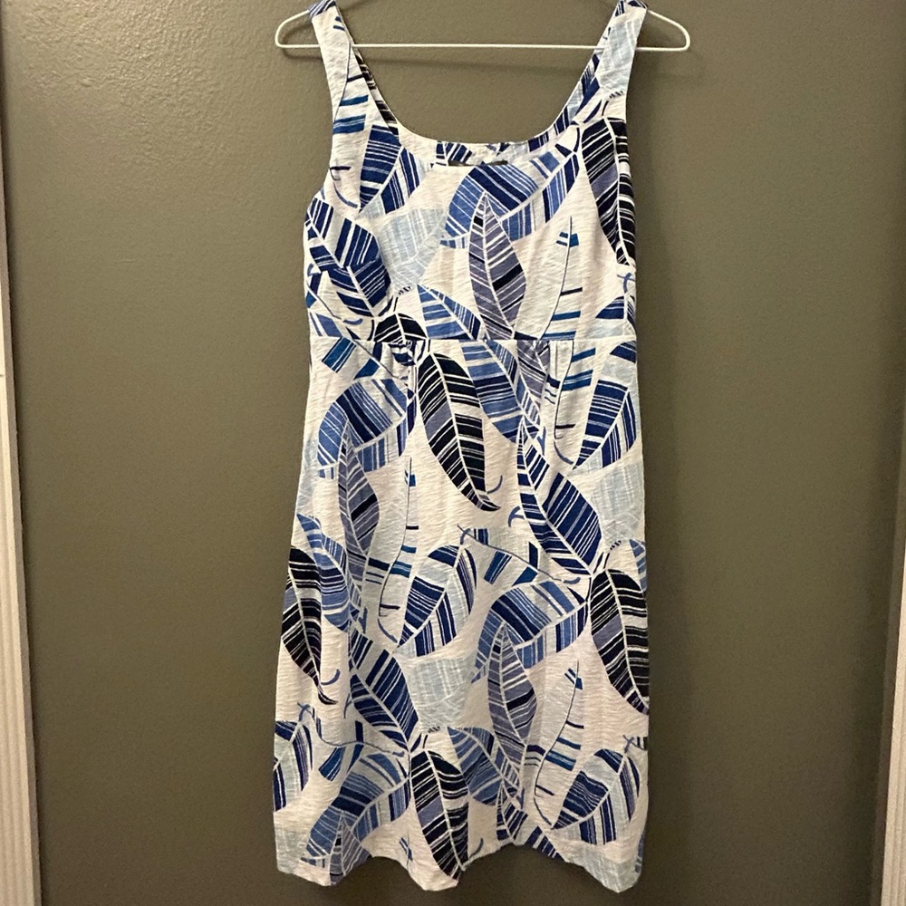 Tommy Bahama Summer Dress Sleeveless Midi Tropical Floral Print size S small